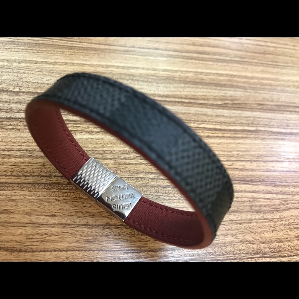 Louis Vuitton Men’s Leather Bracelet